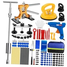 Dent Puller Remover Kit for Car, Professional Paintless Dent Removal Tools 135