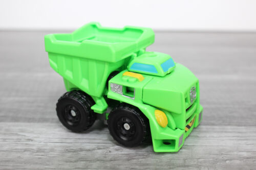 TRANSFORMERS Rescue Bots BOULDER The Construction-Bot Dump Truck Rescan 2014 - Picture 2 of 9