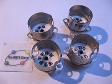 Tube Socket 7-Pin Ceramic w. Metal Flange and Shield Locking Base Qty 4