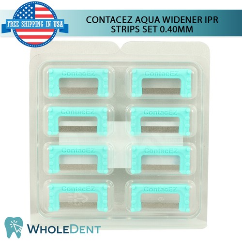 ContacEZ Aqua Widener IPR Plus 8 tiras ortodoncia reducción interproximal - Imagen 2 de 4