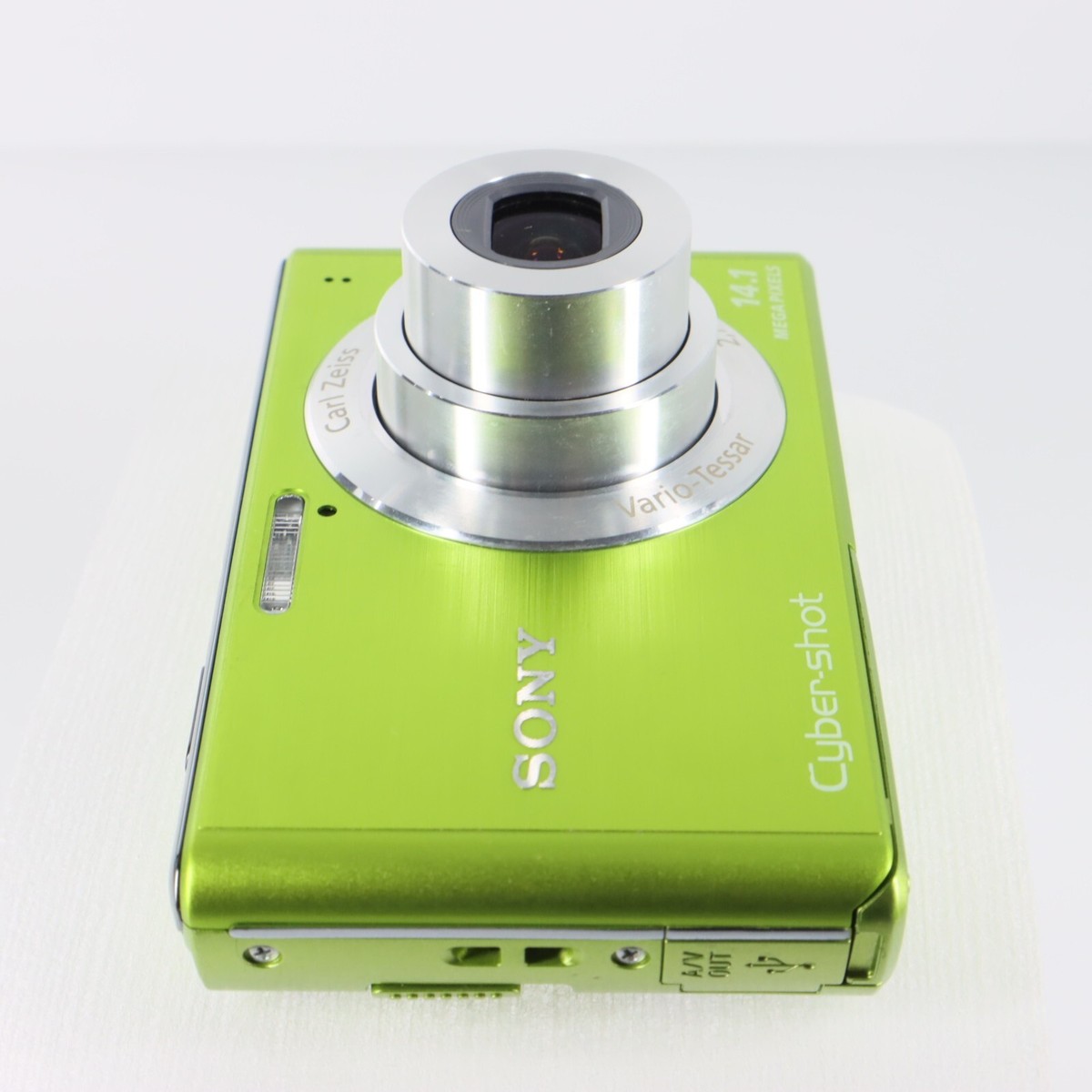 N Mint] SONY Digital Camera DSC-W550 Green Cyber Shot 4.0x Optical