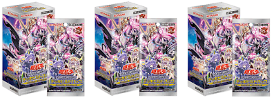 3 Box Set Yugioh Official Deck Build Pack Valiant Smashers DBVS Japanese  NEW DHL