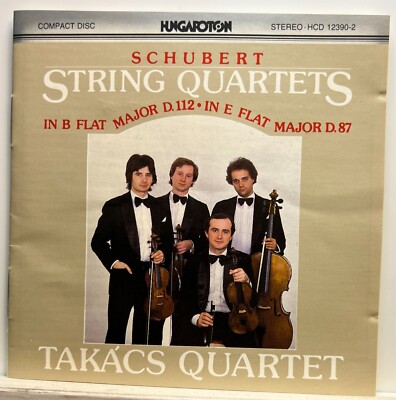 Takacs Quartet, Schubert: String Quartets In B Flat Major E Flat Major (CD) *VG*