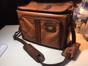 vintage land leather bag