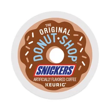 The Original Donut Shop SNICKERS Flavored Coffee K-Cups, 24/Box