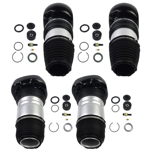 Nuevo 4 bolsas de resorte de suspensión neumática delantera y trasera