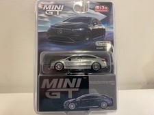 1/64 Mini GT Mercedes-Benz EQS 580 4MATIC Silver Diecast Model MGT00694 CHASE
