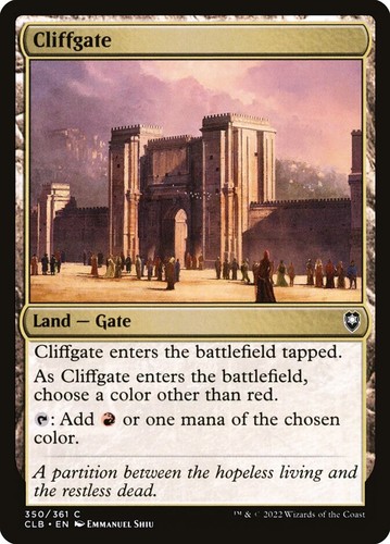 4x Cliffgate - NM Battle for Balder's Gate - SPARROW MAGIC