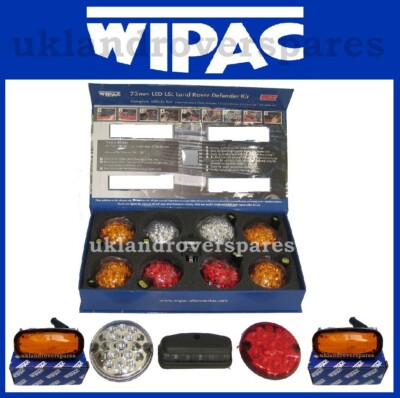 LAND ROVER DEFENDER LED LICHT SET - 13 FARBIGE LAMPEN - WIPAC QUALITÄT KIT