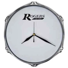 Rogers Drum Clock 10 w/Wall Mount