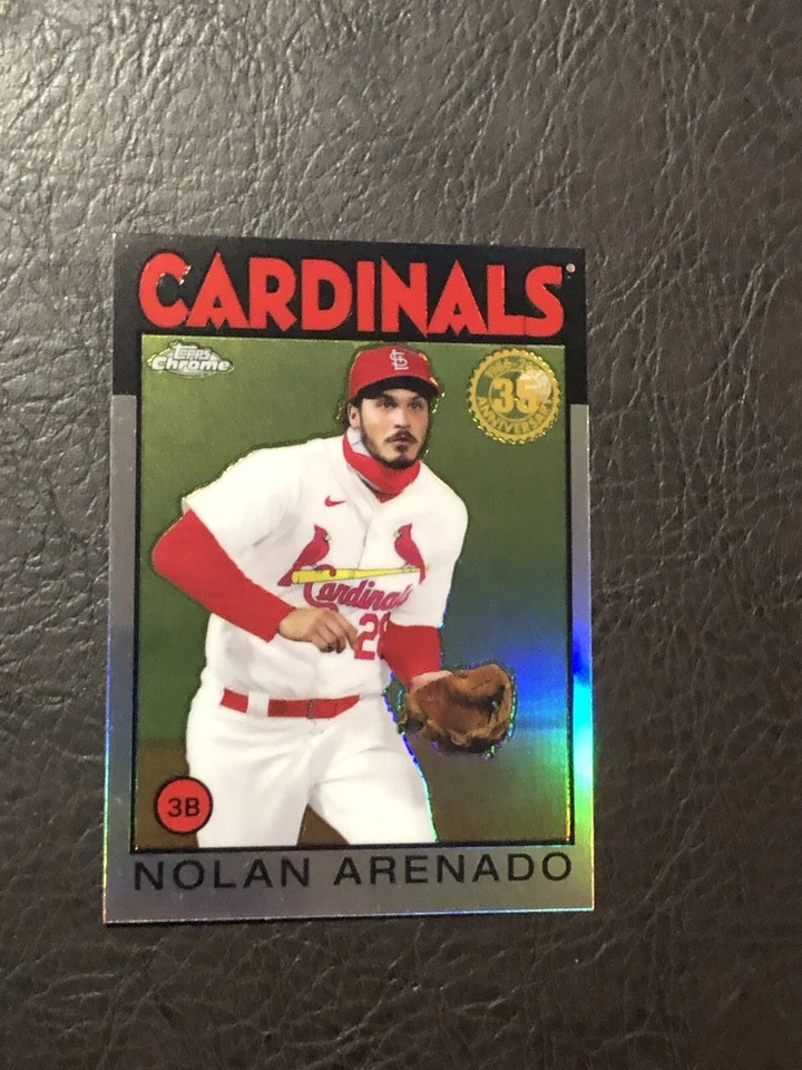 2021 Topps Chrome 35th #86BC-5 Nolan Arenado CARDINALS 🔥MINT🔥 - Image 2 of 3