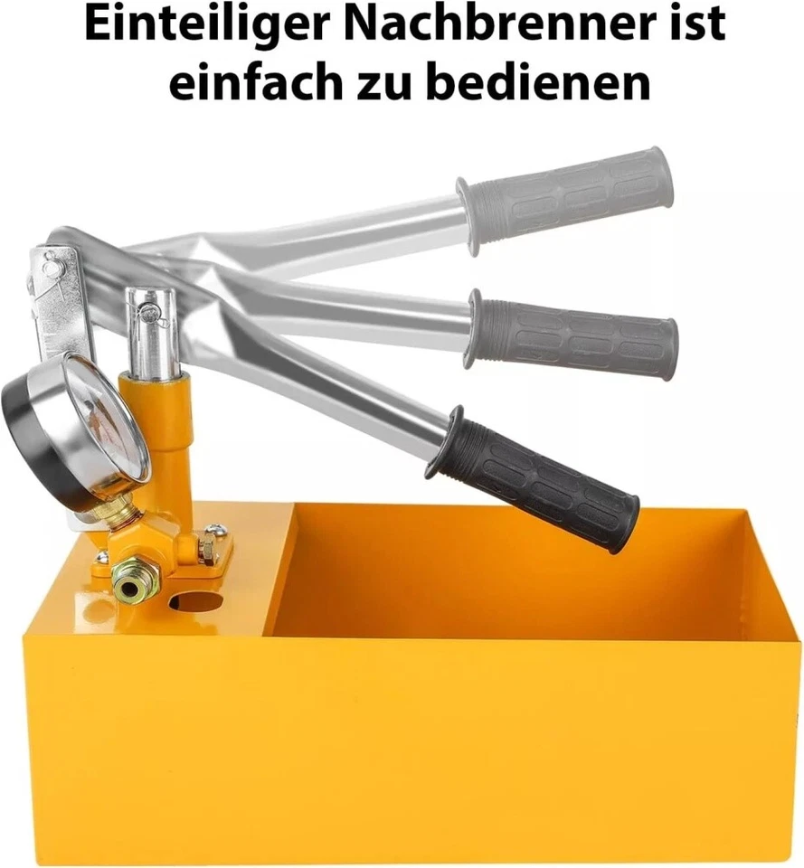 Befüllpumpe Handpumpe 25bar Prüfpumpe Testpumpe Heizung Wasserpumpe Abdrückpumpe - Bild 4 von 4