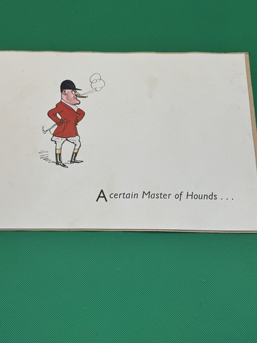 H.M. Bateman The M.F.H who Ran Riot MOSS BROS, Hunting Ephemera, Notes On Chase - Picture 13 of 22