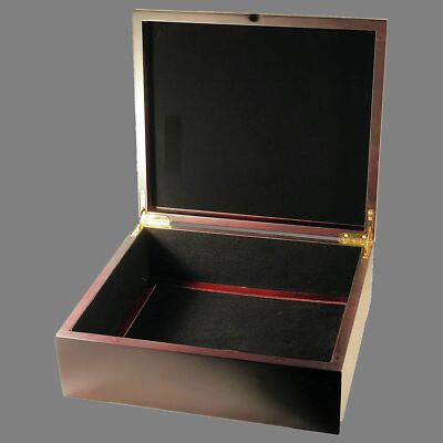 Display Box for 4 Trays Slab / Capsule / Challenge / Tetra Mahogany Matte Finish