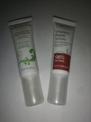 Balance Me Congested Skin Serum & Vitamin C Repair Serum 2 x 7 ml Neu
