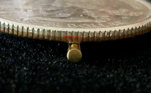 12" 1 FOOT SOLID 22k 916 Yellow Gold 14ga 14 gauge COILED wire 1/2 Hard 1.63mm - Picture 3 of 4