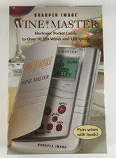 Sharper Image Wine Master - Electronic Pocket Guide To Over 10,500 Wines