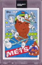 Dwight Gooden New York Mets Art by ERMSY Topps Project 2020 #38 1985 #620 w/ Box