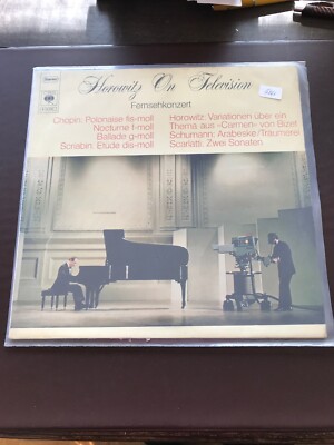 Vladimir Horowitz LP Horiwitz On Television 9867