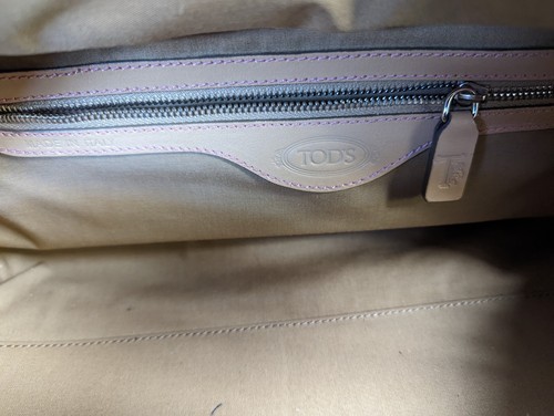 ✅ TOD'S GENUINE LEATHER TOTE BAG - Picture 13 of 14