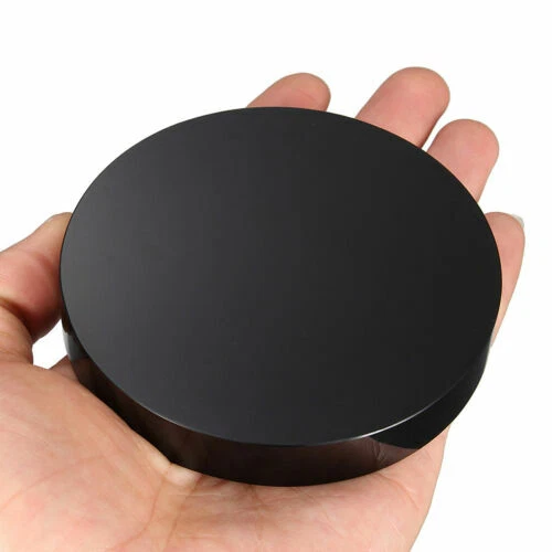 60-200MM Black Obsidian Scrying Mirror Crystal Gemstone Mineral Specimens Stone - Picture 5 of 6