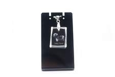 Cesky Terrier, Czech Terrier, Bohemian Terrier - Crystal dog pendant, photo neck