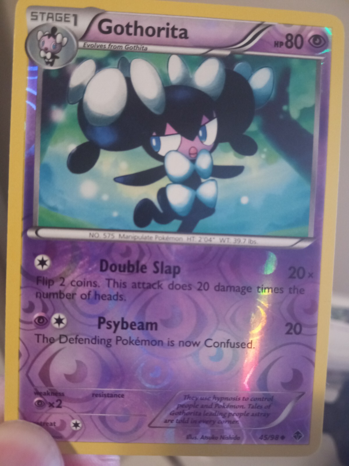 Gothorita 45/98 Emerging Powers Reverse Holo NM US Seller