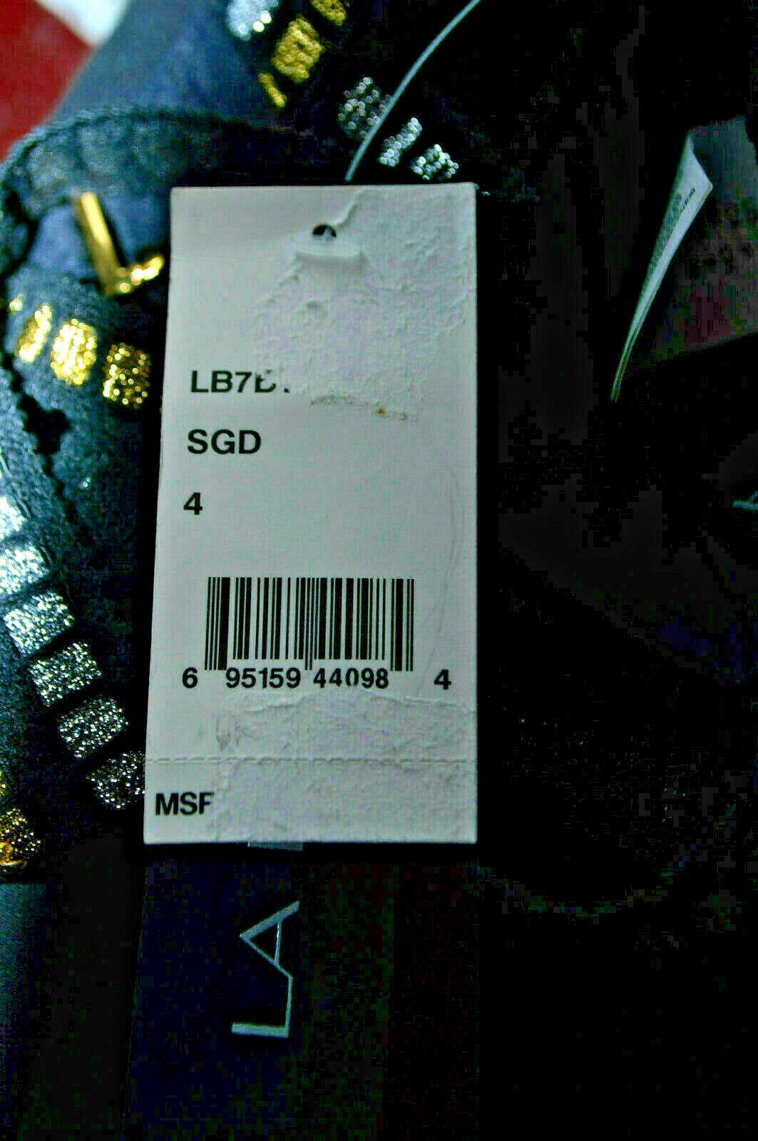 La Blanca Black Threading Along Triangle Bikini Top 4 Small NIP eBay