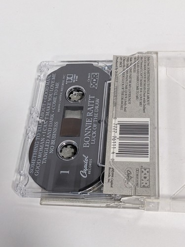 Bonny Raitt Luck Of The Draw Cassette - Picture 2 of 2