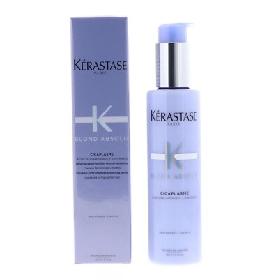 New in Box  Kerastase Box Blond Absolu Cicaplasme Heat Protecting Serum 5.1 oz