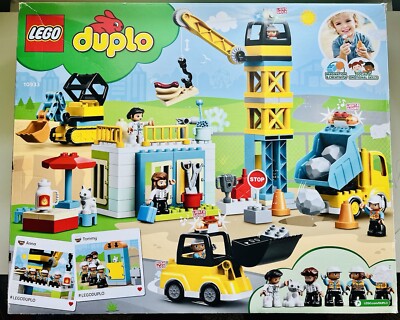 LEGO DUPLO: Tower Crane & Construction (10933)