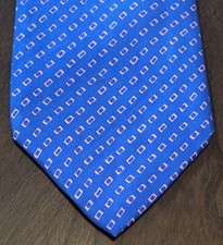 Ungaro Blue Pink 100 Silk Men s Neck Tie Made In Italy