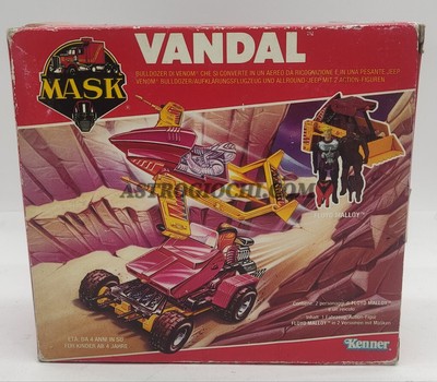 Vintage M.A.S.K KENNER VANDAL VTG '80s FLOYD MALLOY figure MASK New MISB SEALED