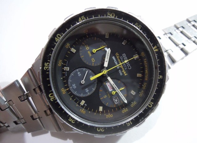 seiko chronograph ebay