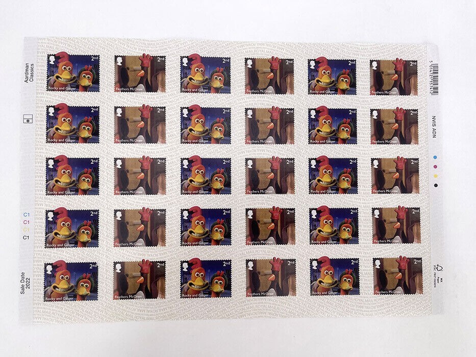 🆕60x 2nd Second Class Postage Royal Mail Unfranked Adhesive Peel Stick