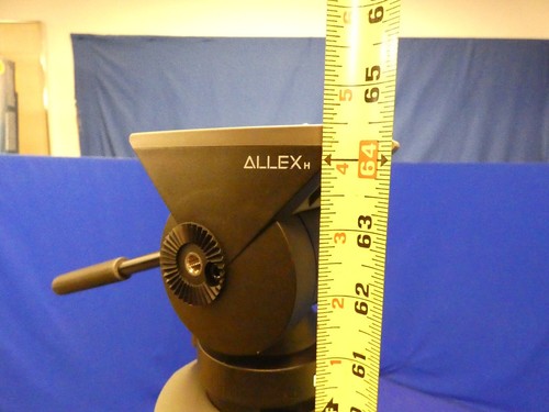 Libec Allex H Fluid Tripod Head, 2-Stage Aluminum Tripod, Spreader, Handle - Picture 12 of 12