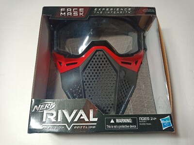 Nerf Rival Face Mask, Red Version, Precision Battling, Team Red, VinGence