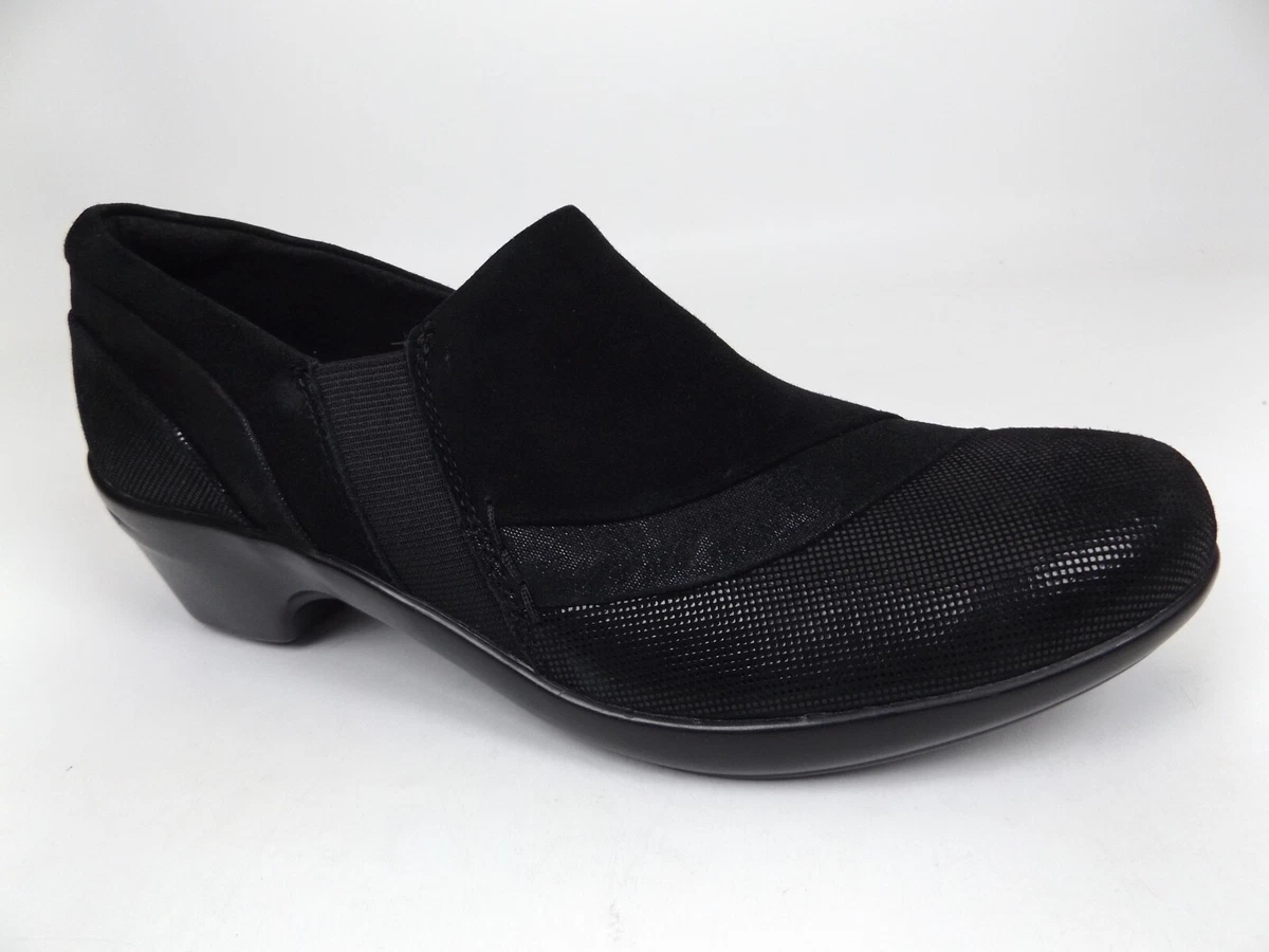 Aravon Women s Kitt Twin Gore Black Multi Booties Size 9.0 2A NEW