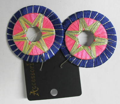MEHRFARBIGE MONSUN ACCESSOIRE OHRRINGE BRANDNEU/GEKREMPELT UVP £7,00 