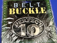 Perfect 10 Adult Humor Novelty Funny Cool Men Women KALAN Belt Buckle