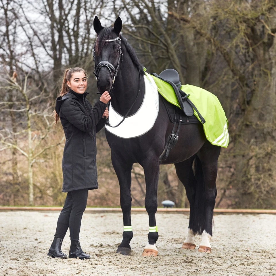 Horse Guard Reflex Ausreitdecke Jamie für Pferde - 145 cm Warndecke Relexdecke - Bild 3 von 3