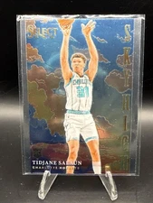 2024-25 Panini Select #17 Tidjane Salaun Sky High Rookie