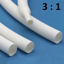 1/2 WHITE 3:1 Polyolefin Heat Shrink Tubing, ...