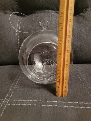 Glass Hanging Plant Orb Terrarium