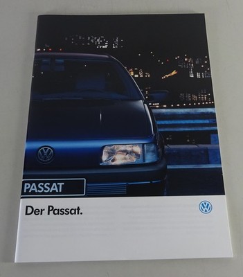 Prospectus/Brochure VW Passat B3 Type 35i Stand 08/1990
