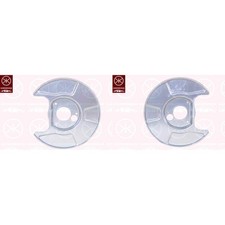 KLOKKERHOLM Set Spritzblech hinten für Honda Civic VII Hatchback EU EP