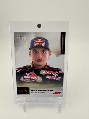 Max Verstappen - 2021 Topps Now F1 Where it all began PR:8083 Red Bull #084