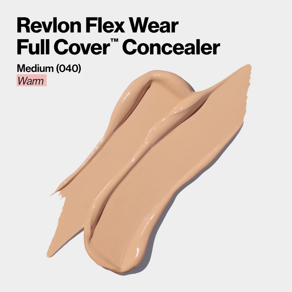 Revlon ColorStay Flex Wear Full Cover Concealer 0.34 Fl Oz 24HR Medium Shade - Image 2 of 4
