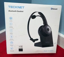 NEW Sealed Tecknet Bluetooth Headset Model TK-HS003