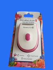 Remington Smooth  Silky On the Go Shaver Women's White  Pink Cordless Wet/Dry
